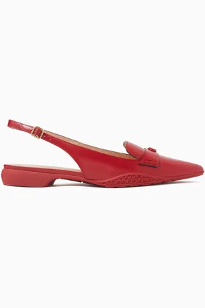Coach Carrie Skimmer Pumps in Leather