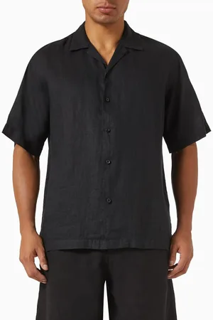 SELECTED Button-up Shirt in Linen