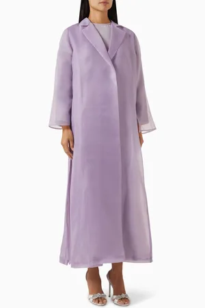 Serrb Evening Abaya Set in Organza