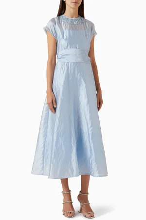 Baruni Felicity Midi Dress in Jacquard
