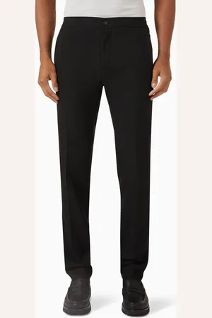 Sandro Jersey Trousers in Technical Fabric