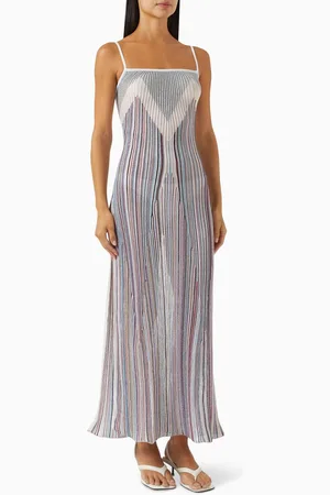 Missoni Sheer Pleated Cover-up Dress