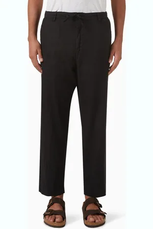 SELECTED Magnus Cropped Pants in Linen-blend