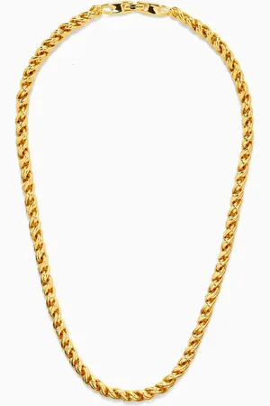 Jenny Rizzo Necklace 14kt -plated Brass