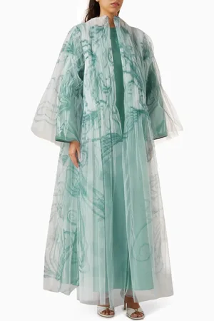 Tha Seen Gathered Abaya & Dress Set