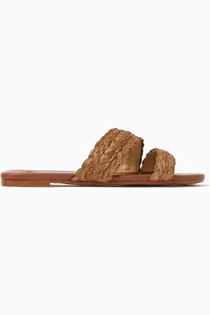 Castaner Paz Slides in Raffia