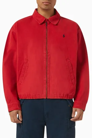 Ralph Lauren Logo Sport Polo Full-zip Shirt in Cotton