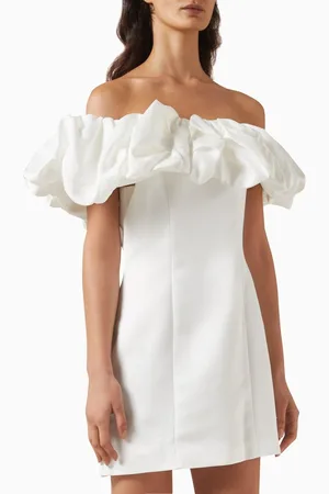 ELLIATT Amelie Ruffled Mini Dress