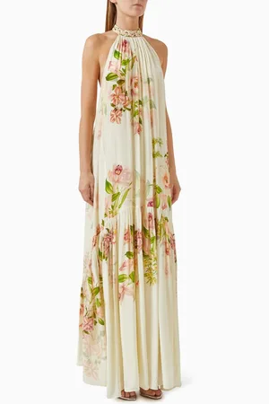 Hemant & Nandita Aiva Open-back Dress