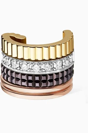 Boucheron Quatre Classique Single Clip Earring with Diamonds in 18kt