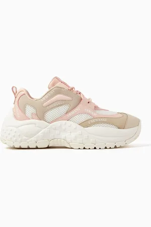 Armani Exchange Summer Beats Sneakers in Mesh