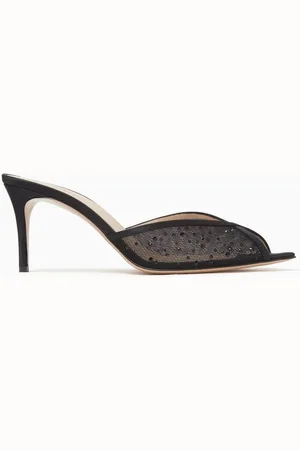 ANDREA WAZEN Katy 75 Sandals in Mesh