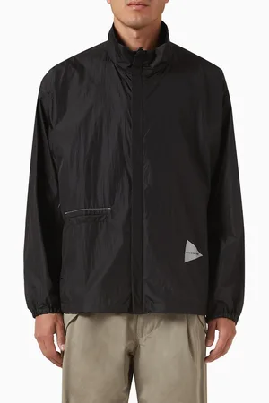 and wander Oversized Rip Jacket in Nylon