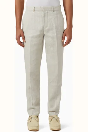 Wax London Alp Pants in Linen