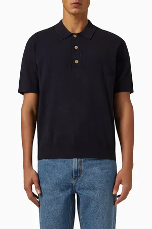 Wax London Turin Polo Shirt in Slub Knit