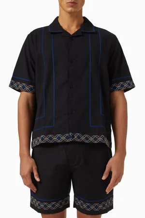 Wax London Lido Border Placement Shirt