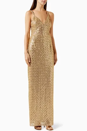 Bronx and Banco Allegra Sequin-embellished Gown