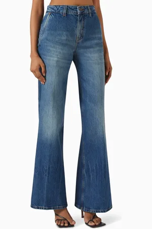 Victoria Beckham Gigi Flared Jeans in Denim