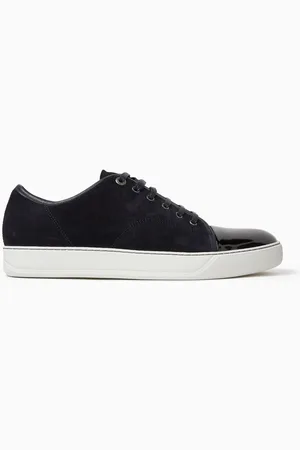 Lanvin DBB1 Sneakers in Suede & Patent Leather