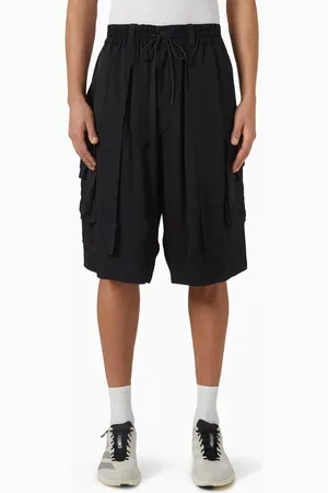Y-3 Cargo Shorts in Rayon Twill