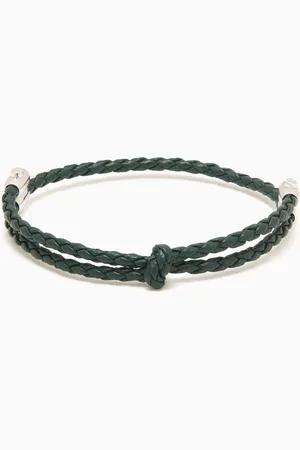 Bottega Veneta Braided Bracelet in Nappa Leather