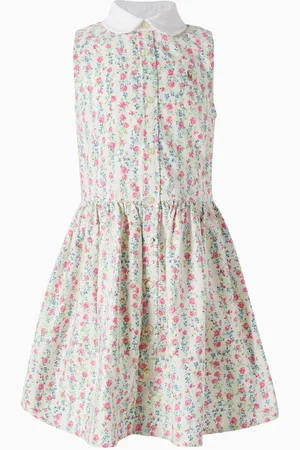 Ralph Lauren Floral-print Shirt Dress in Cotton