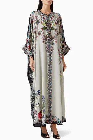 Rajdeep Ranawat Dakota Printed Kaftan in Bemberg Crepe