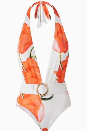 ALEXANDRA MIRO Eva Printed One-piece Swimsuit