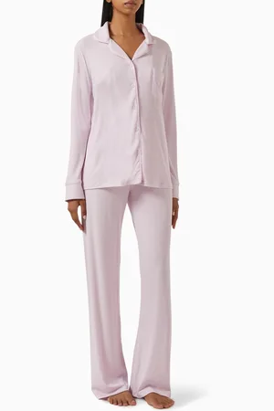 THE NAP CO Ribbed Pyjama Set in Jersey