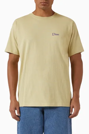 DIME Classic Small Logo T-shirt in Cotton