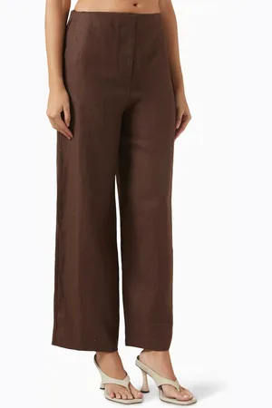 FAITHFULL THE BRAND Meave Straight-leg Pants in Cotton Blend
