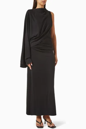 Acler Odder Midi Dress in Jersey