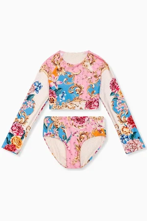 Agua Bendita Rashguard Bikini Set