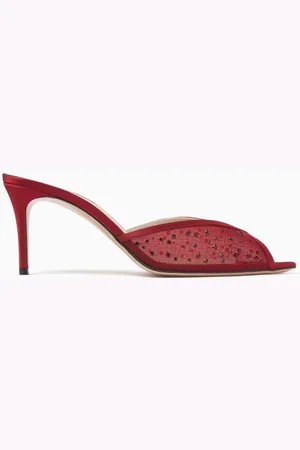 ANDREA WAZEN Katy 75 Sandals in Mesh