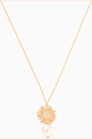 Damas Kiku Soleil Pearl Necklace in 18kt Gold