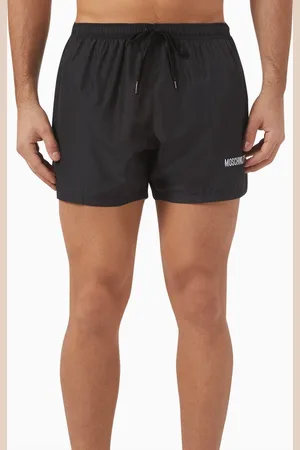 Moschino Logo-embroidered Swim Shorts