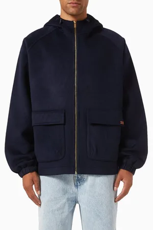 Drôle de Monsieur La Veste à Capuche Laine Jacket in Wool-blend