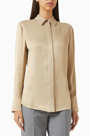 HUGO BOSS Beruta Shirt in Satin