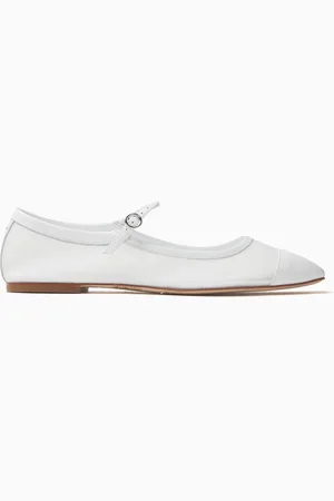 Aeyde Uma Ballerinas in Mesh