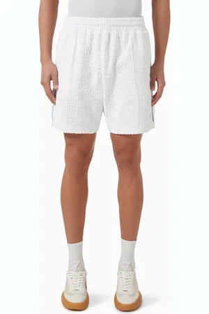Casablanca Monogram Shorts in Towel Terry