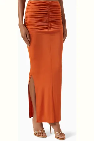 De La Vali Veda Maxi Skirt in Viscose Jersey