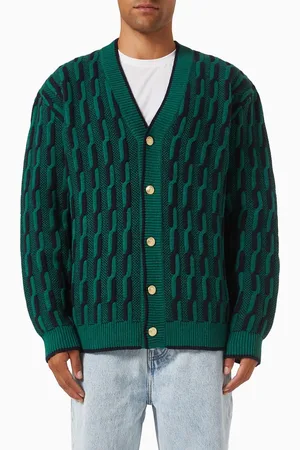 Drôle de Monsieur Le Cardigan Torsades in Wool