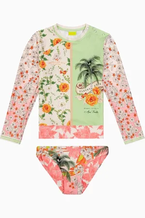 Agua Bendita Lackie Two-piece Swimsuit Set