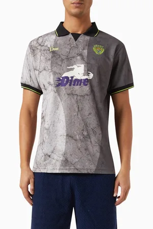 DIME Final Jersey Polo Shirt in Cotton Pique