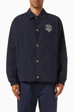 Drôle de Monsieur La Veste Slogan Vignes Jacket in Ripstop