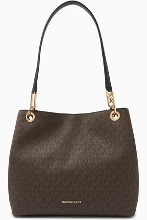 Michael Kors Large Kensington Tote Bag in Logo Canvas