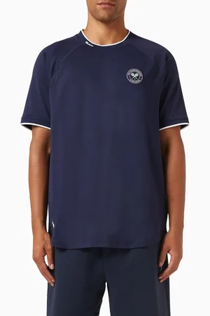 Ralph Lauren X Wimbledon 2025 T-shirt in Jacquard Mesh