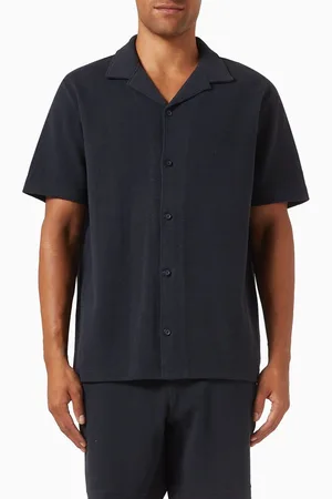 Vince Cabana Shirt in Cotton Bouclé