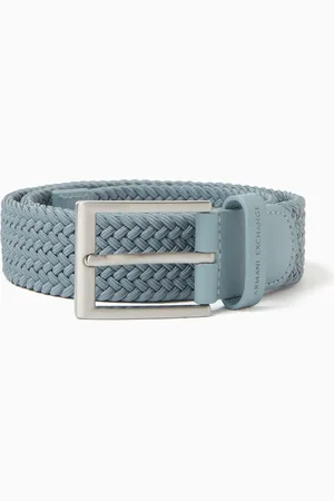 Armani Exchange Buckle Belt in Fabric