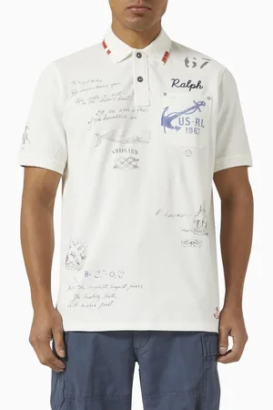 Ralph Lauren Logo Polo Shirt in Cotton